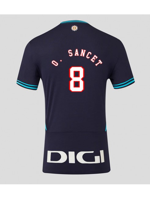 Athletic Bilbao Oihan Sancet #8 Auswärtstrikot 2025-26 Kurzarm Athletic Bilbao Oihan Sancet #8 Auswärtstrikot 2025-26 Kurzarm